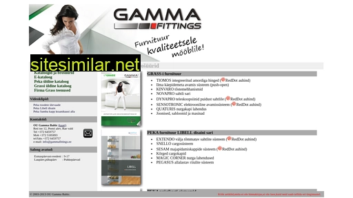 gammafittings.ee alternative sites