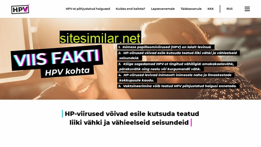 Hpv-info similar sites
