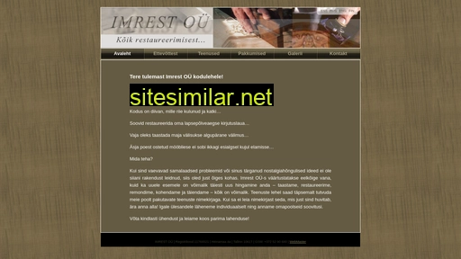 imrest.ee alternative sites