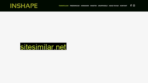 inshape.ee alternative sites