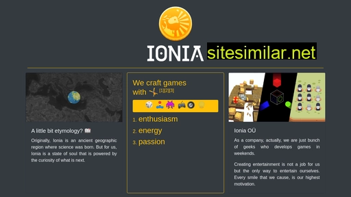 ionia.ee alternative sites