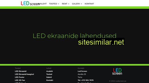 ledscreen.ee alternative sites