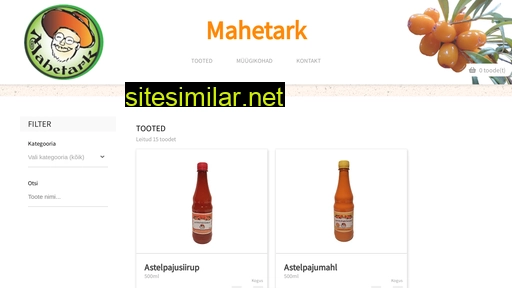 mahetark.ee alternative sites