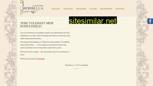 meribella.ee alternative sites