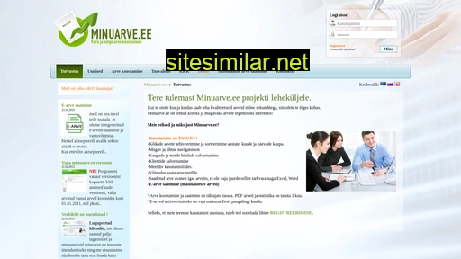 minuarve.ee alternative sites