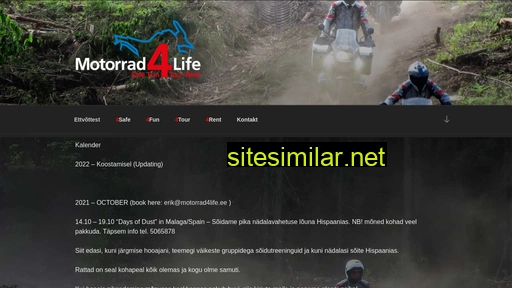 motorrad4life.ee alternative sites