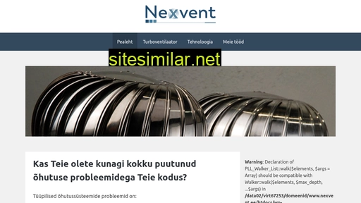 nexvent.ee alternative sites
