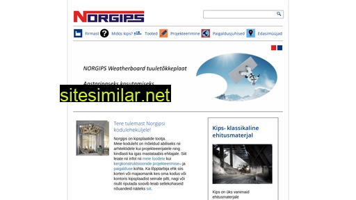 norgips.ee alternative sites