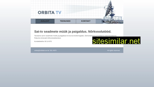 orbitatv.ee alternative sites