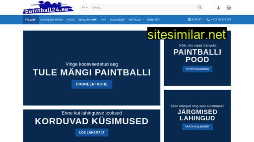 Paintball24 similar sites