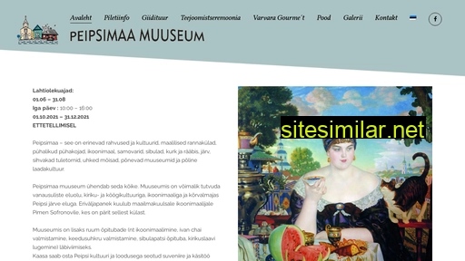 peipsimaamuuseum.ee alternative sites