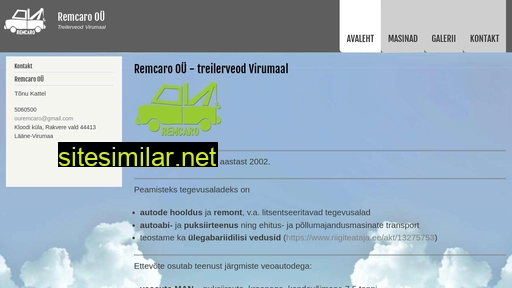 remcaro.ee alternative sites