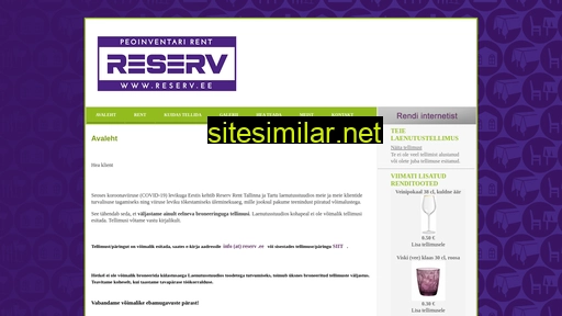 reserv.ee alternative sites