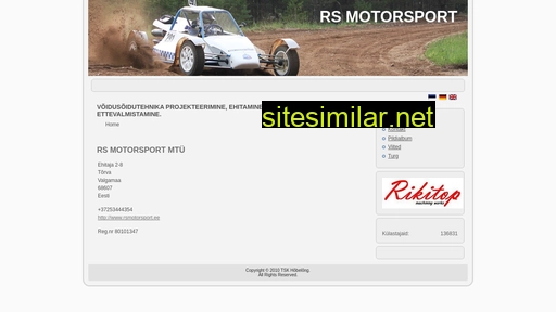 rsmotorsport.ee alternative sites