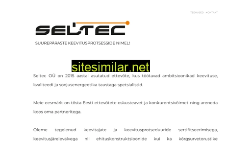 seltec.ee alternative sites
