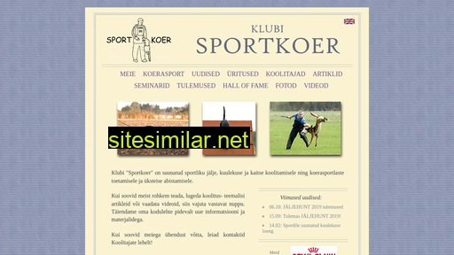 sportkoer.ee alternative sites