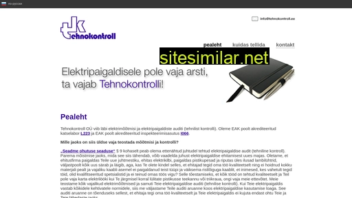 tehnokontroll.ee alternative sites