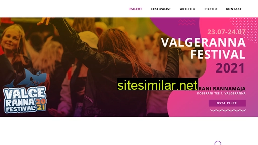 Valgerannafestival similar sites