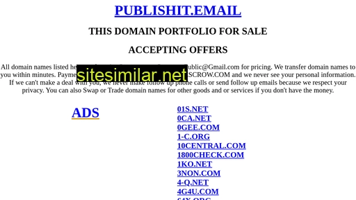 publishit.email alternative sites