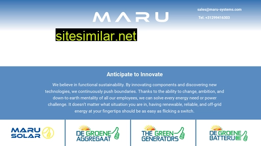 maru.energy alternative sites