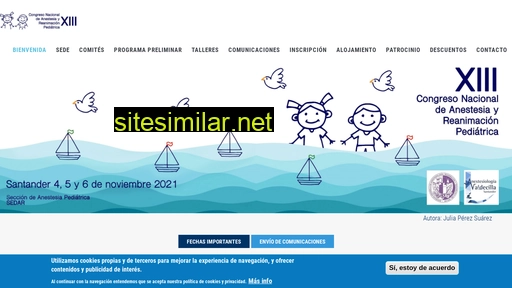 2020.anestesiapediatrica.es alternative sites