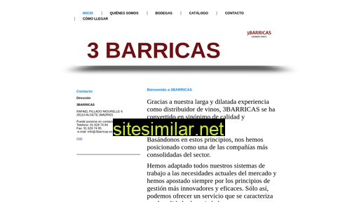 3barricas.es alternative sites