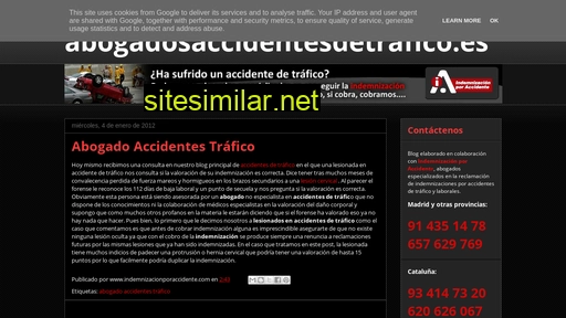 abogadosaccidentesdetrafico.es alternative sites