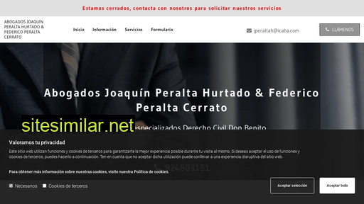 abogadosdonbenito.es alternative sites