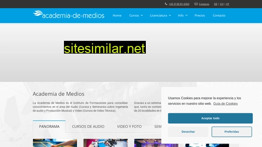 academia-de-medios.es alternative sites