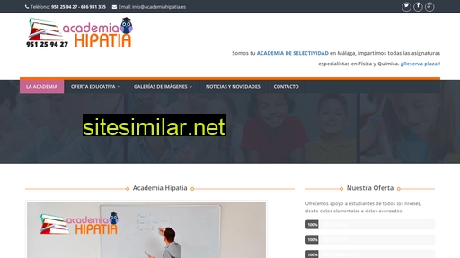 academiahipatia.es alternative sites