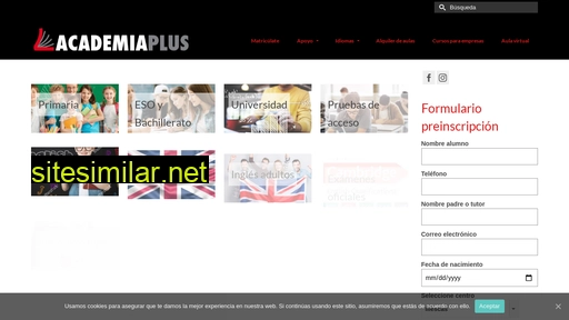 academiaplus.es alternative sites