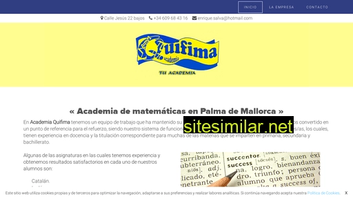 academiaquifima.es alternative sites
