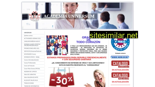 academiauniversum.es alternative sites