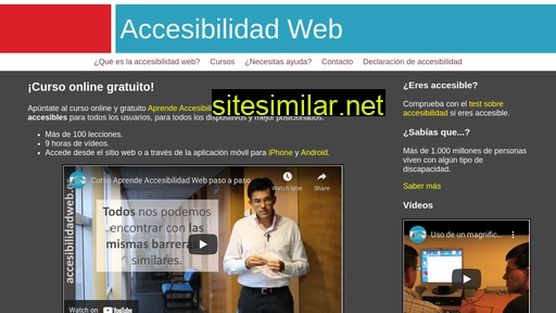 accesibilidadweb.es alternative sites