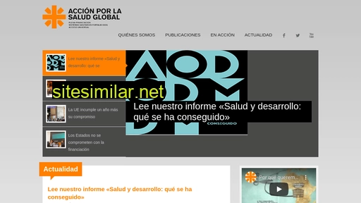 accionporlasaludglobal.es alternative sites