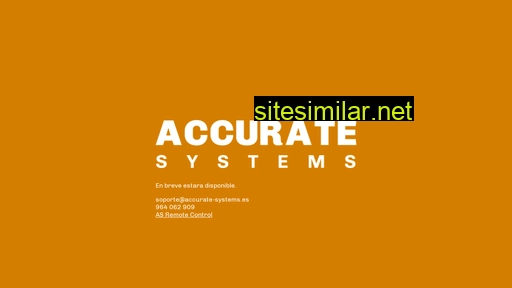 accurate-systems.es alternative sites