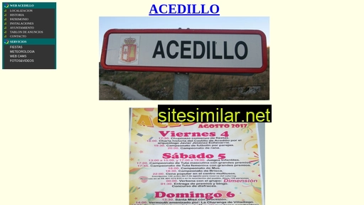 acedillo.es alternative sites