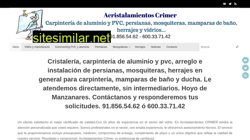 acristalamientoscrimer.es alternative sites