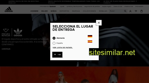 Adidas similar sites