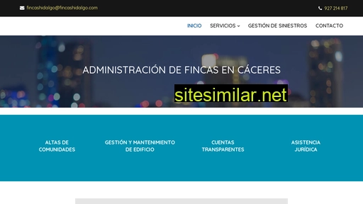administraciondefincashidalgo.es alternative sites