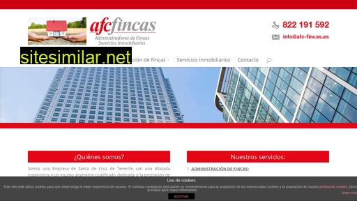 afc-fincas.es alternative sites