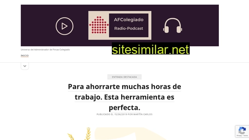 afcolegiado.es alternative sites