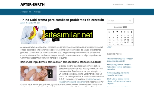 after-earth.es alternative sites