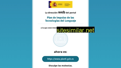 agendadigital.gob.es alternative sites