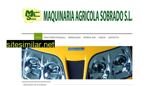 agricolasobrado.es alternative sites