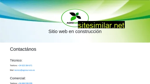 agrosur-eco.es alternative sites