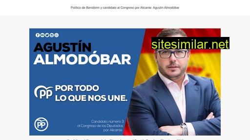 agustinalmodobar.es alternative sites