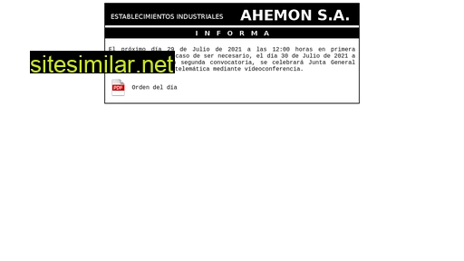 ahemon.es alternative sites