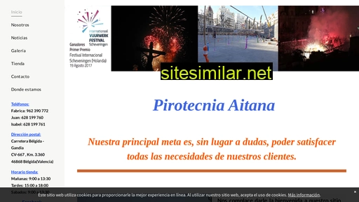 aitanapirotecnia.es alternative sites