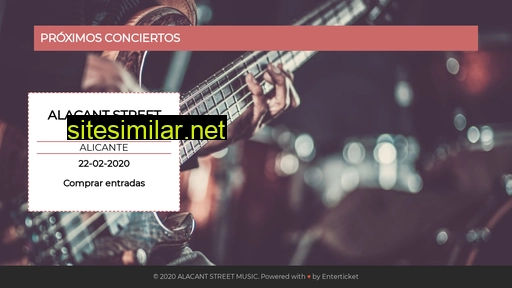 alacantstreetmusic.es alternative sites